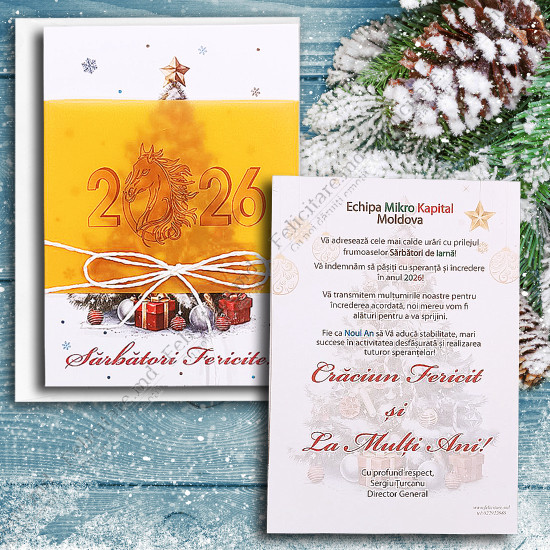 Felicitare cod  AN2024_5 v3